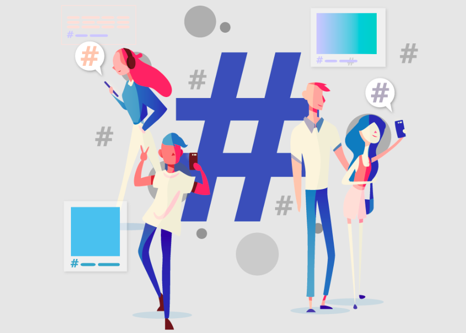 Hashtags are important for social media posting.